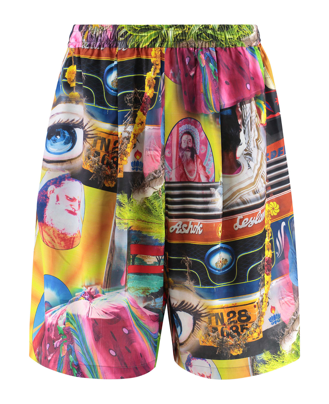P.A.M. Printed Bermuda Shorts - Multicolor