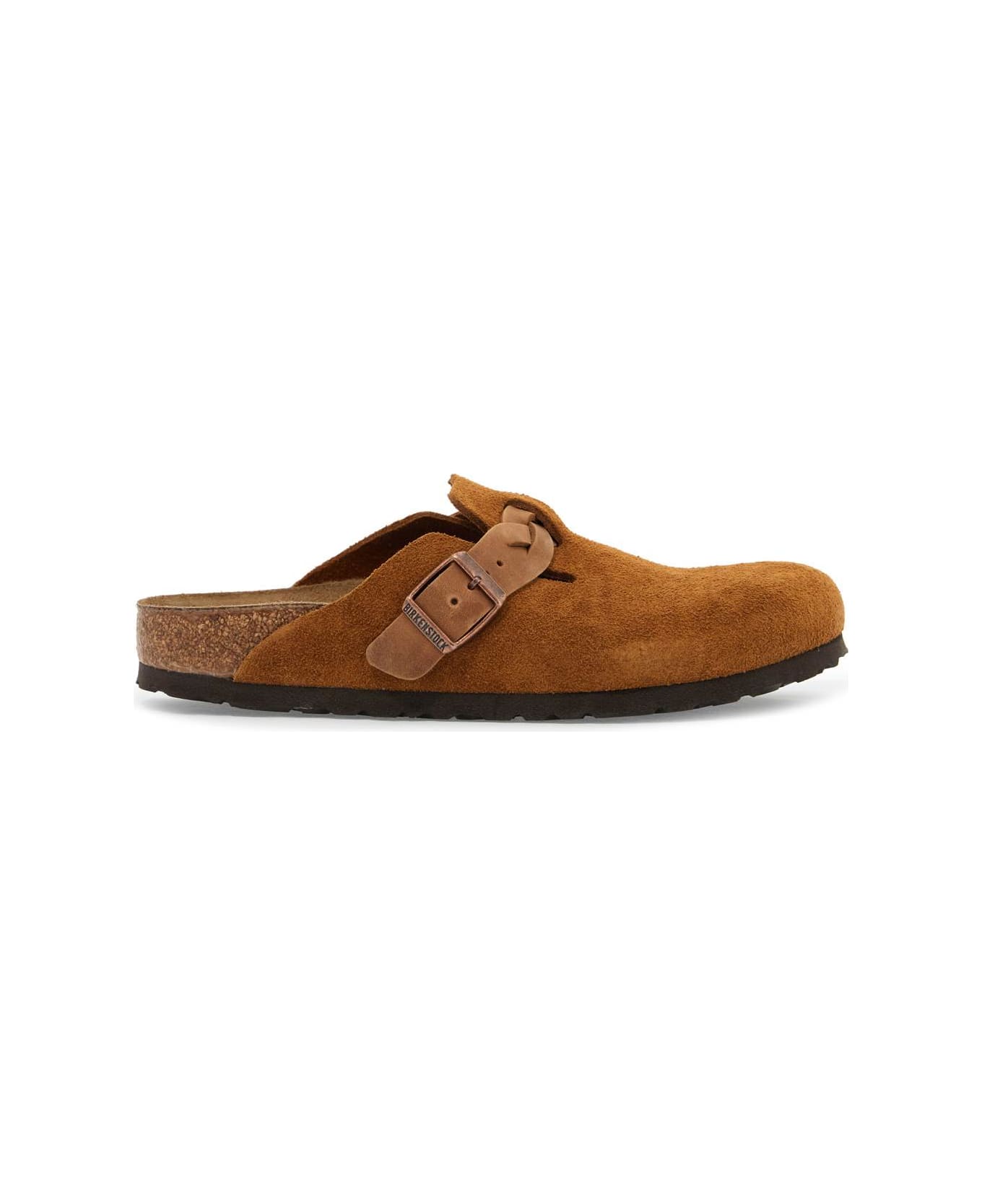 Birkenstock Boston Braided Clog - Leather Brown