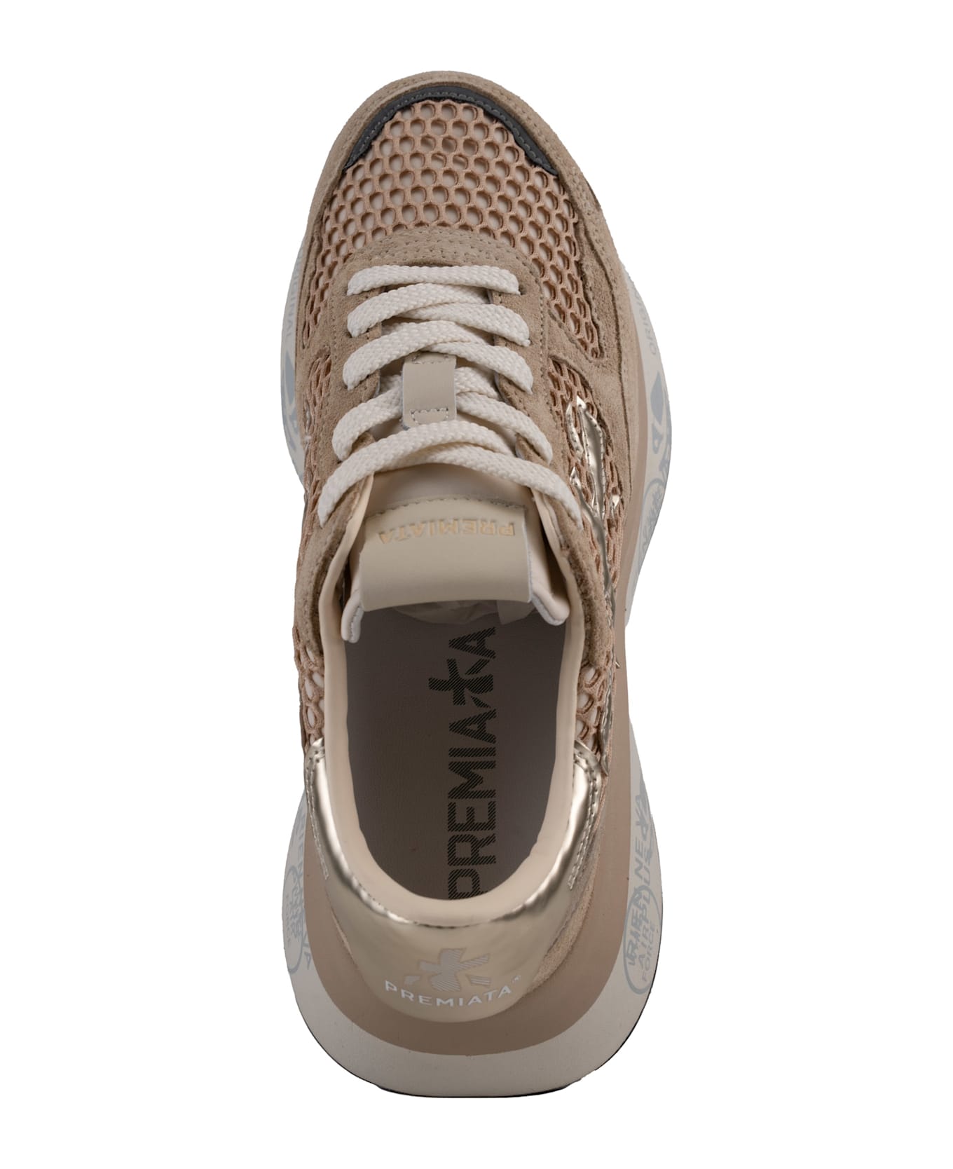 Premiata Sneakers Lauryn 7486 - Sabbia/oro