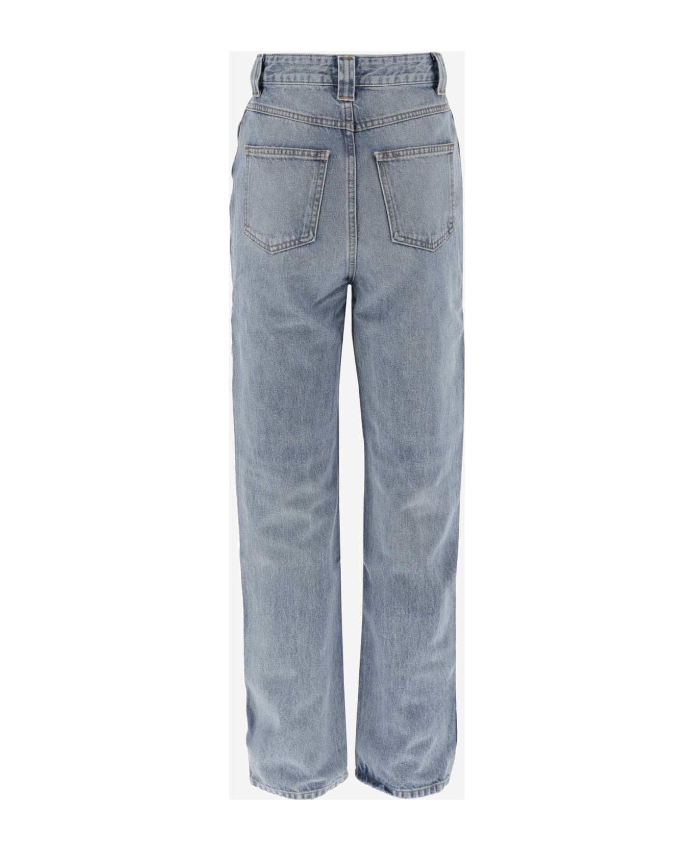 Khaite High Waist Denim Jeans - Bryce