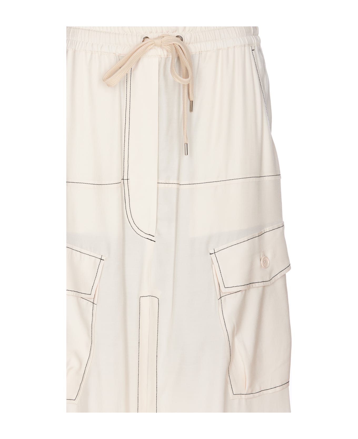 Pinko Gulp Skirt - White