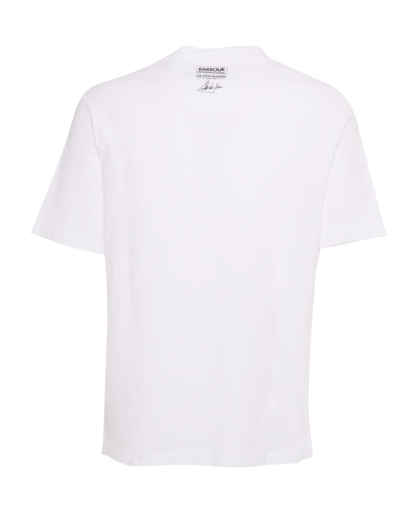 Barbour Keystone Graphic T-shirt - WHITE