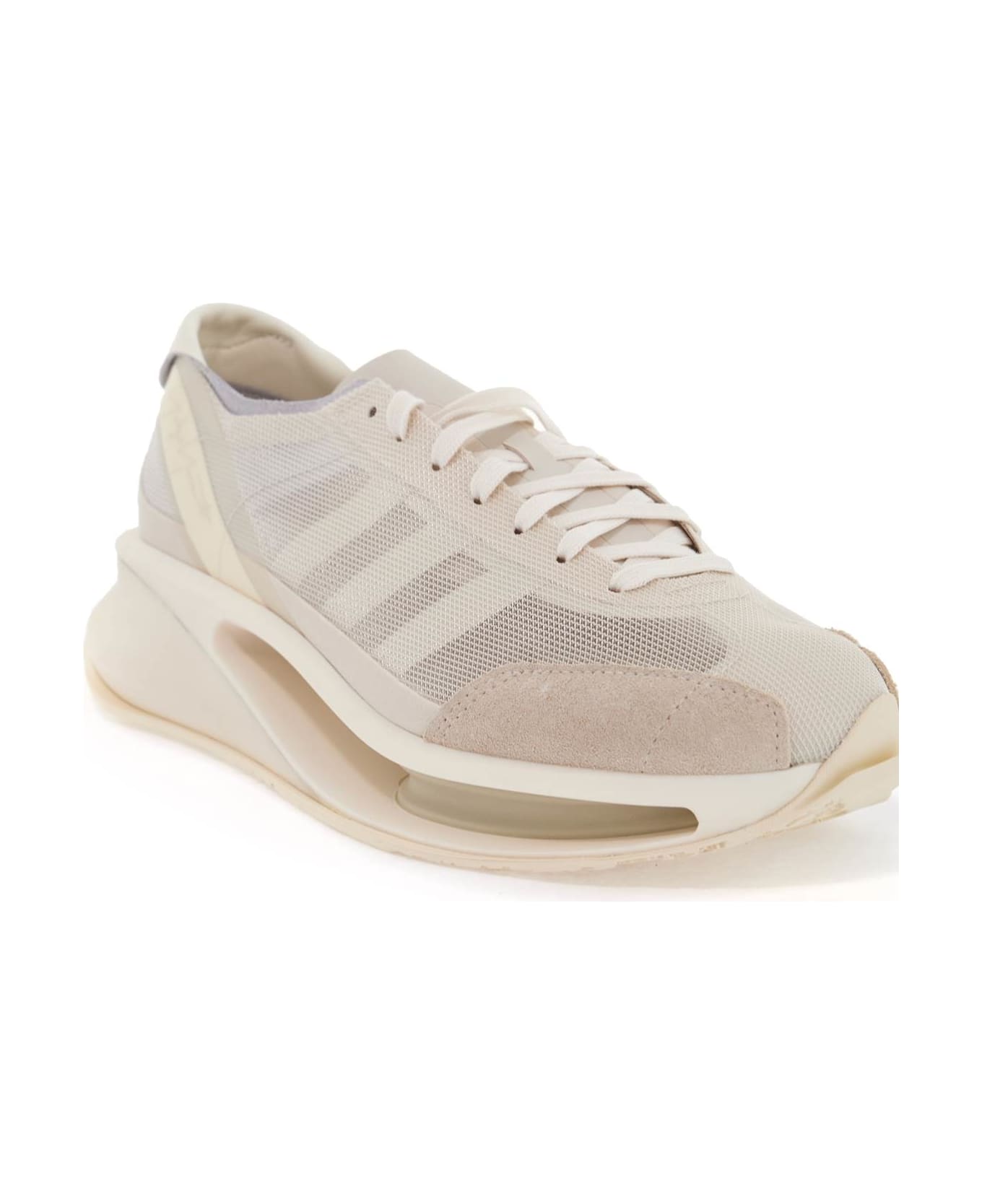 Y-3 Gendo Run Sneakers - ALUMIN/OWHITE/CREWHT (White)