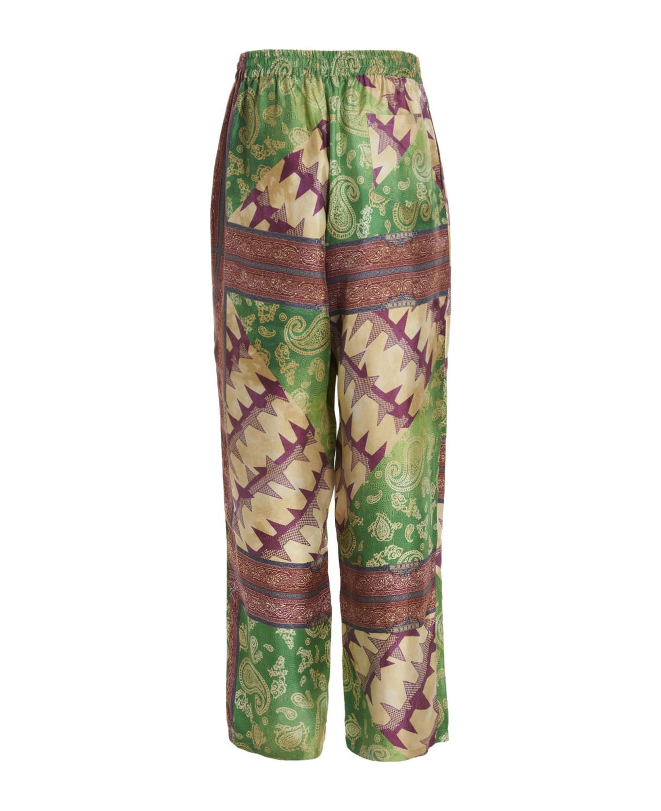Aries 
scarf Print Sil Slacker
 Pants - MultiColour