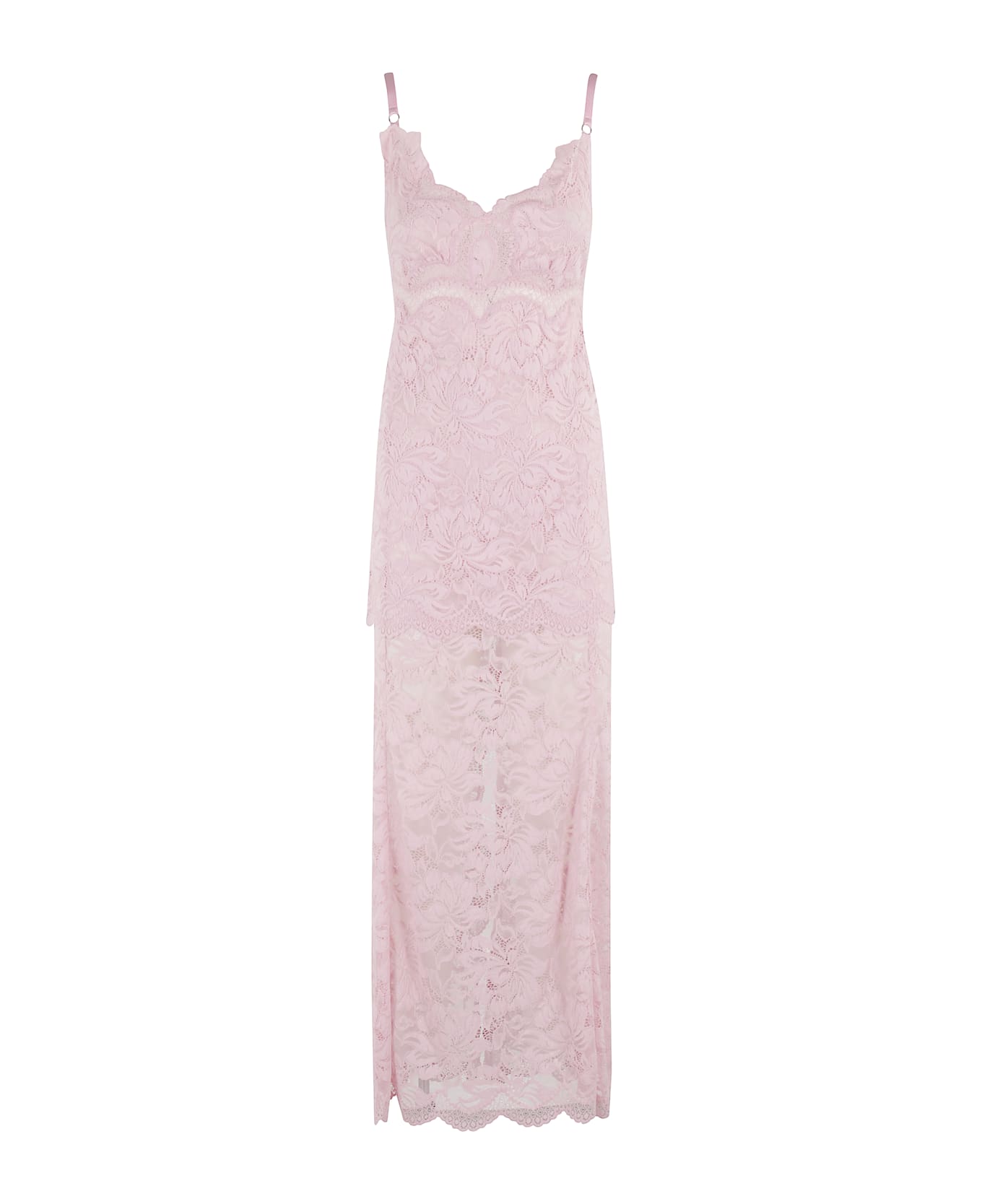 Paco Rabanne Long Dress - Powder Pink
