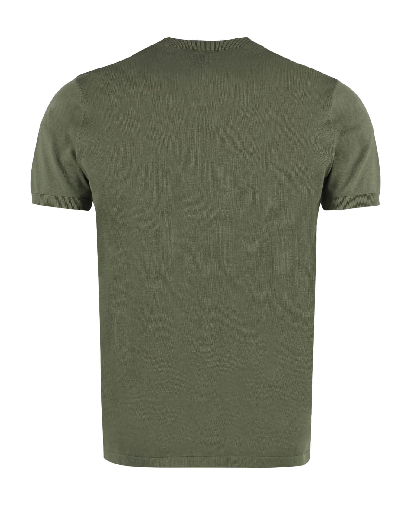 Aspesi Cotton Knit T-shirt - green シャツ