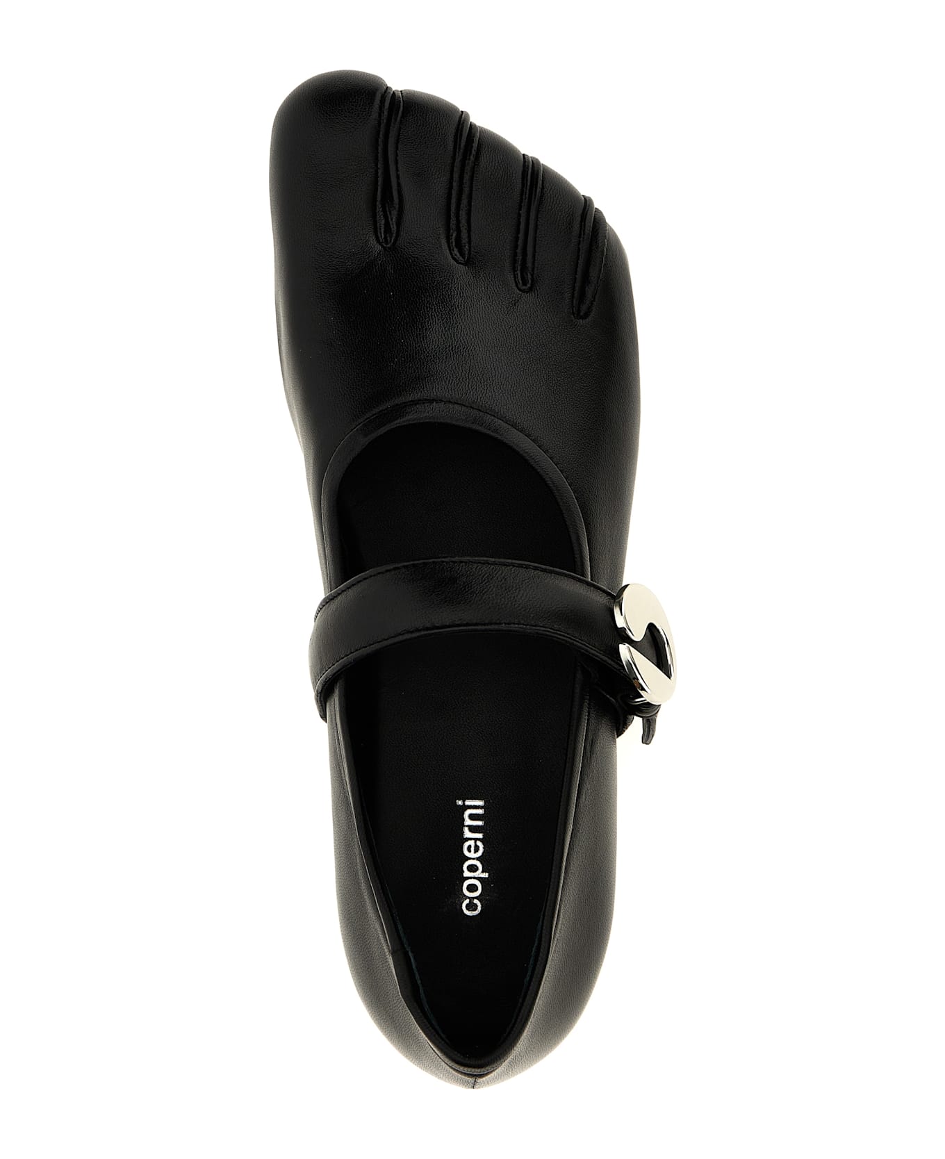 Coperni Five-toe Ballet Flats - Black