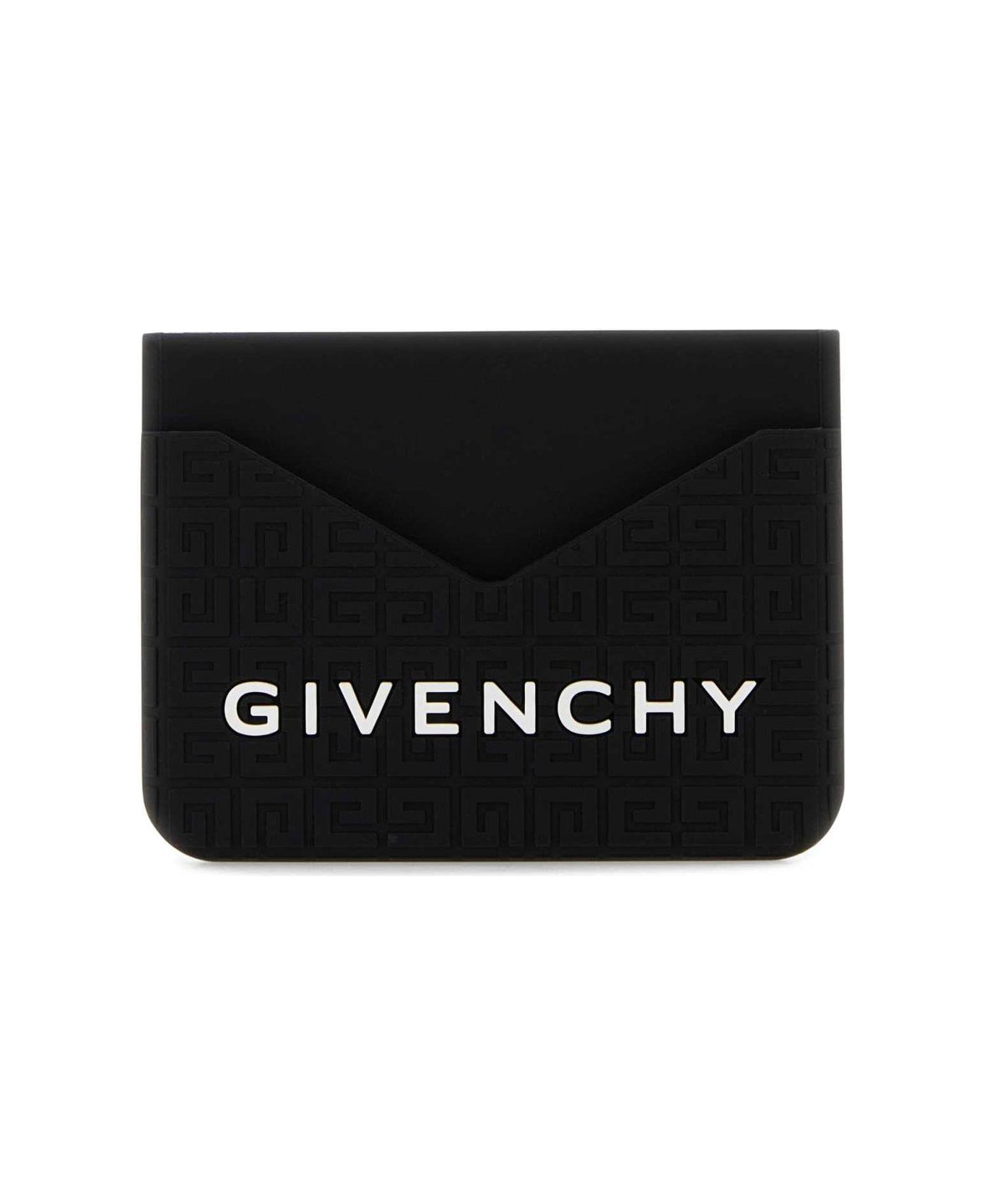 Givenchy 4g Logo Printed Card Holder - Black 財布