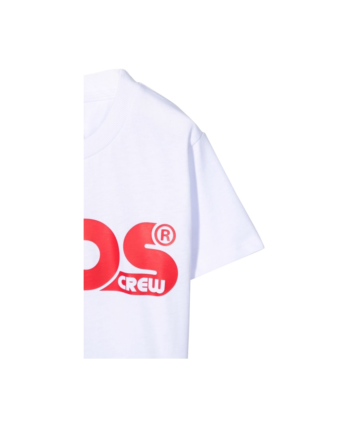 GCDS Jersey T-shirts Boy - WHITE