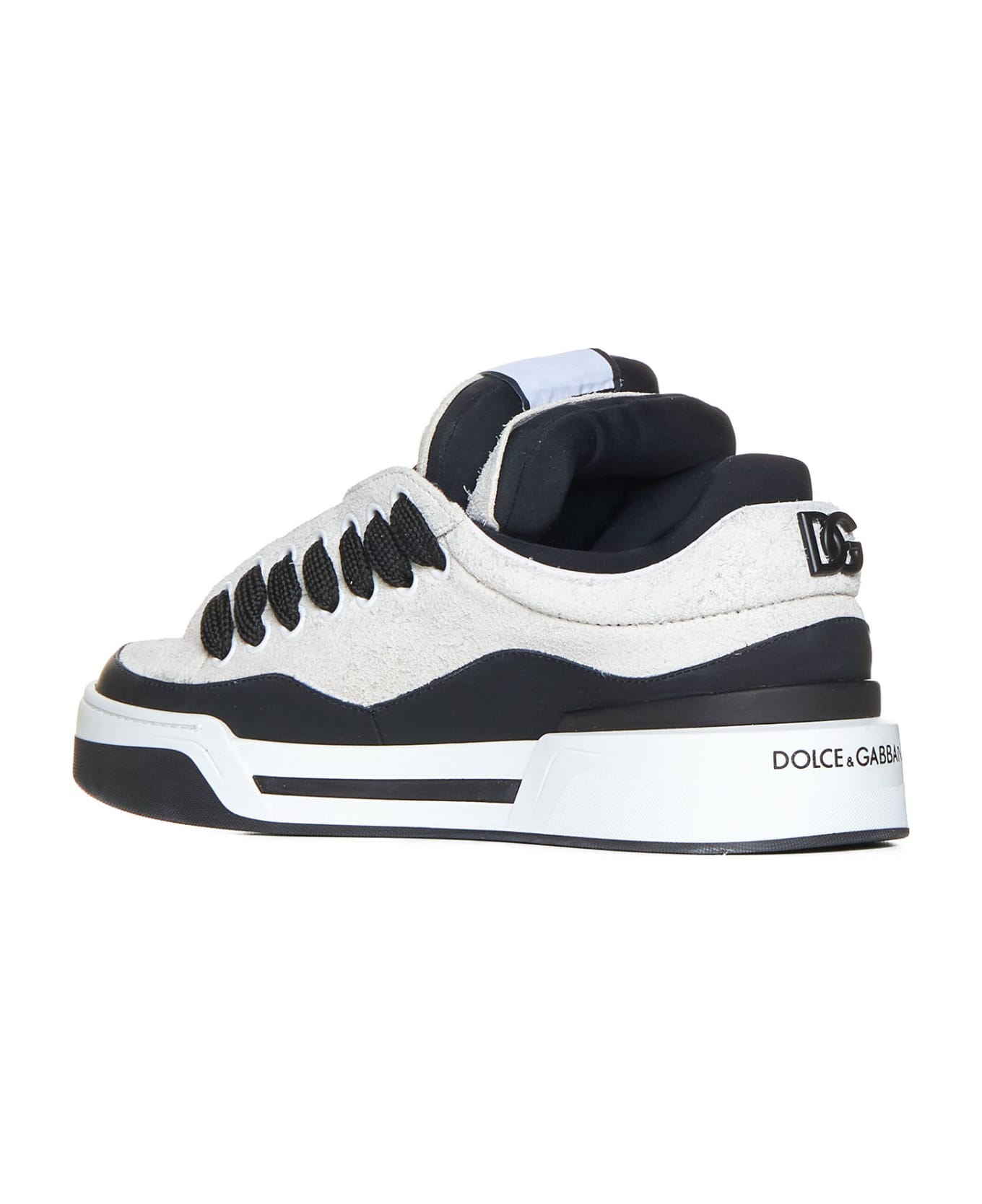 Dolce & Gabbana New Roma Sneakers - Bianco nero