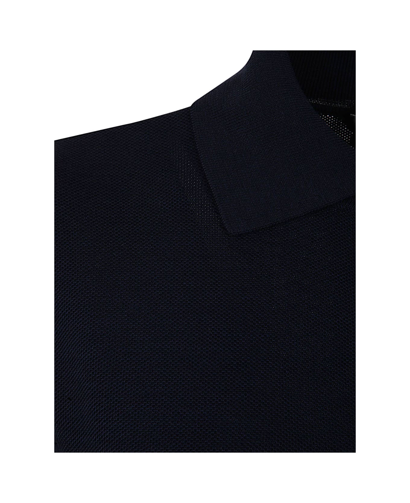 Tom Ford Knitwear Polo - Ink Blue