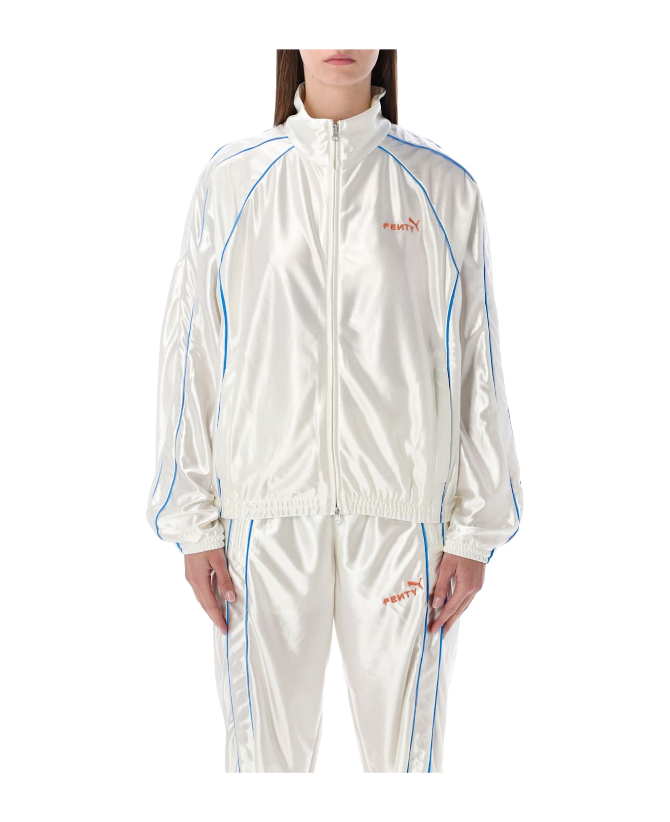 Puma Fenty X Puma Oversized T7 Track Jacket - Warm White