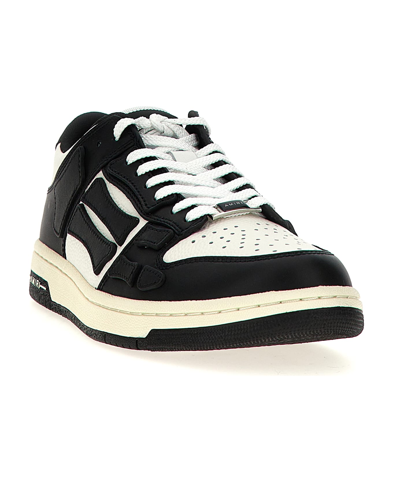 AMIRI 
skel Top Low
 Sneakers - White/Black