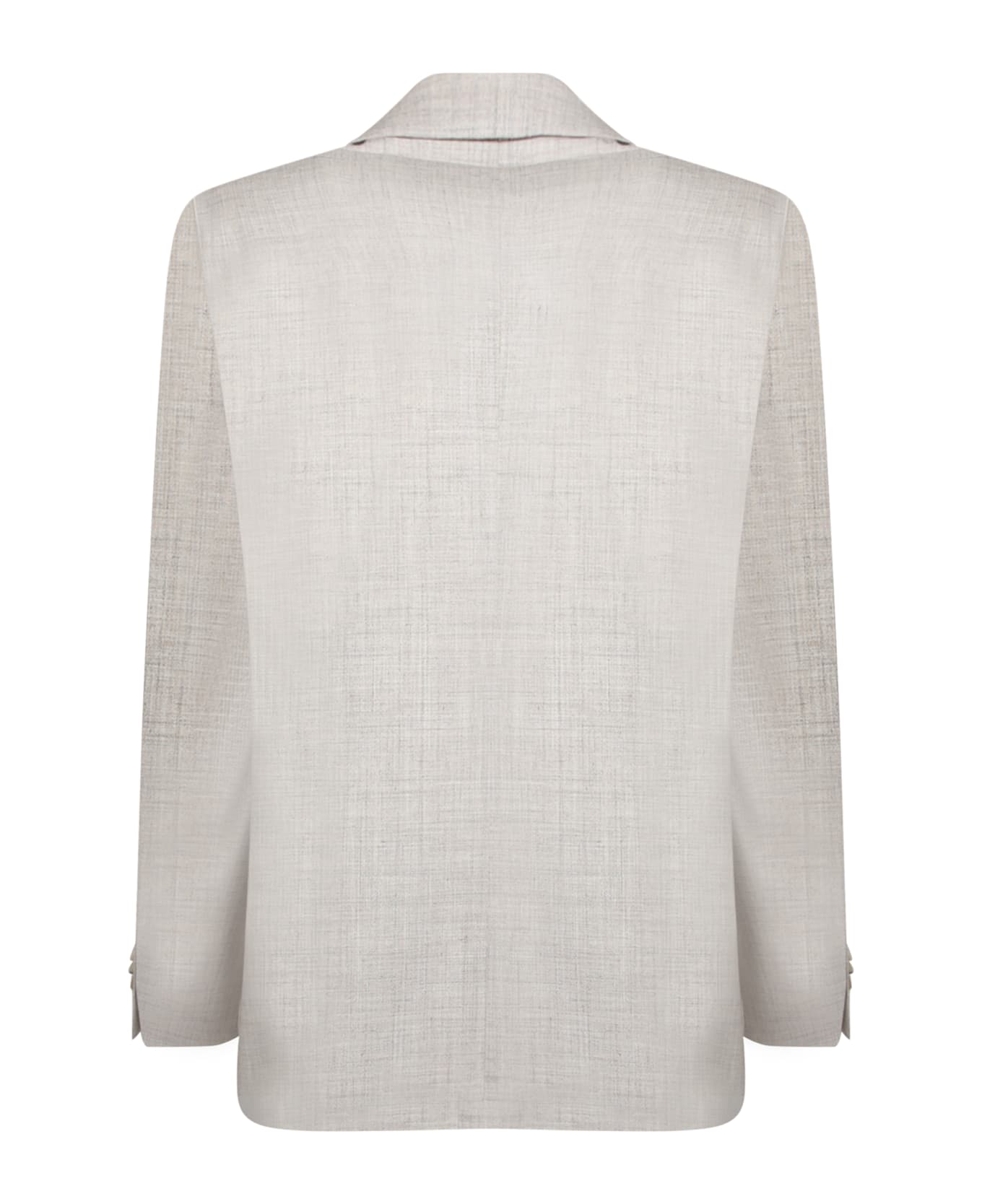 Canali Beige Linen Jacket - Beige