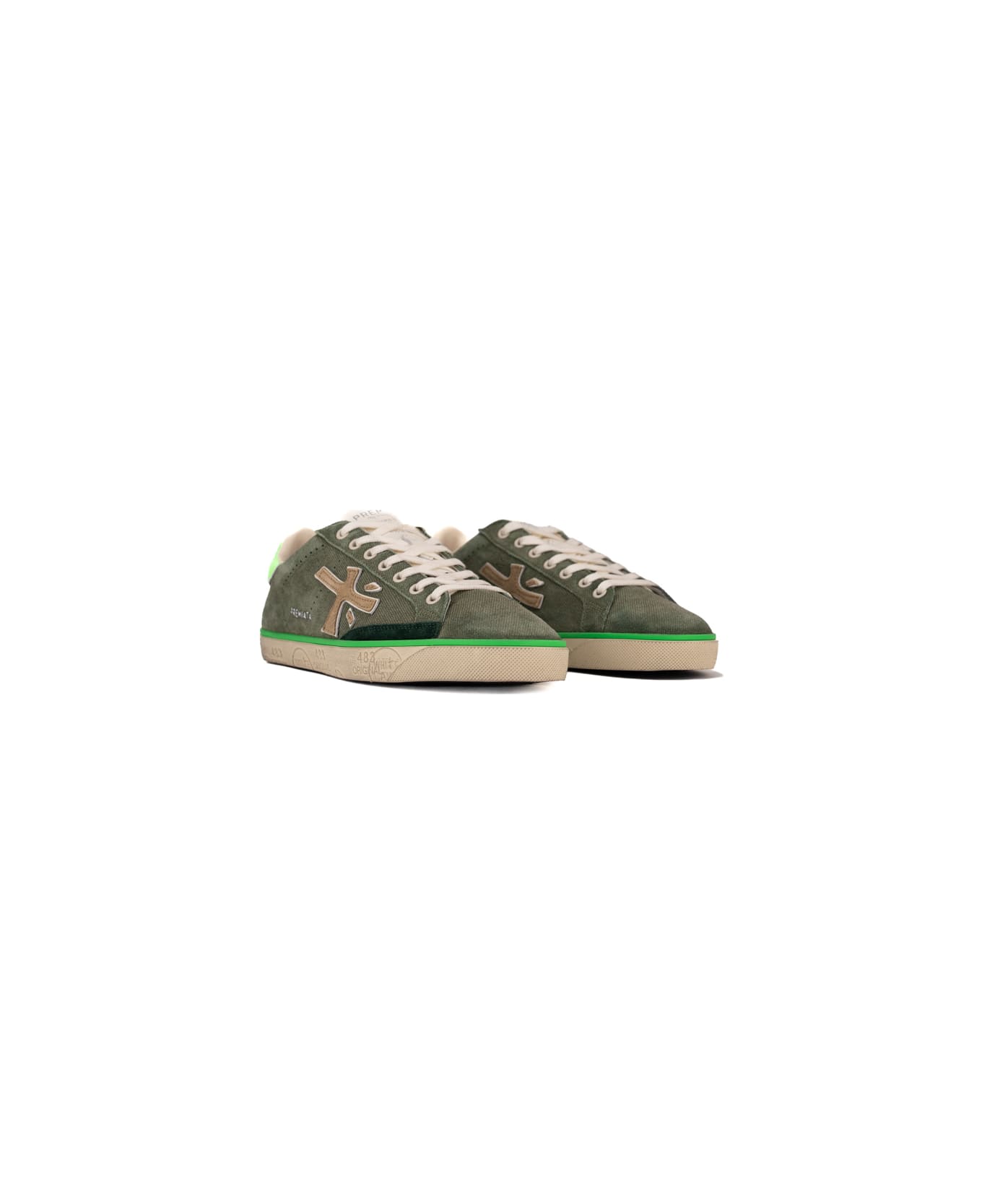 Premiata Steven 6644 Sneakers - Verde スニーカー