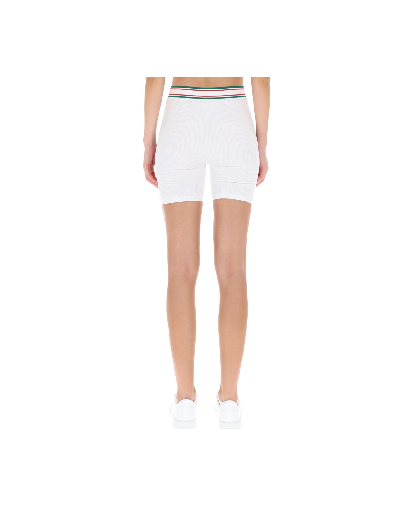 Casablanca Seamless Shorts - WHITE