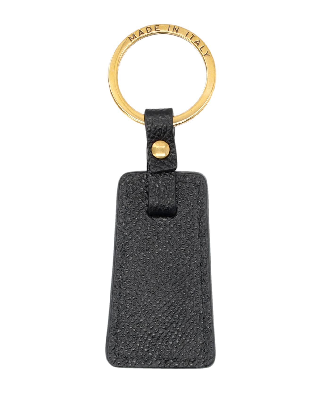 Ferragamo The Gancini Keyring - NERO キーリング