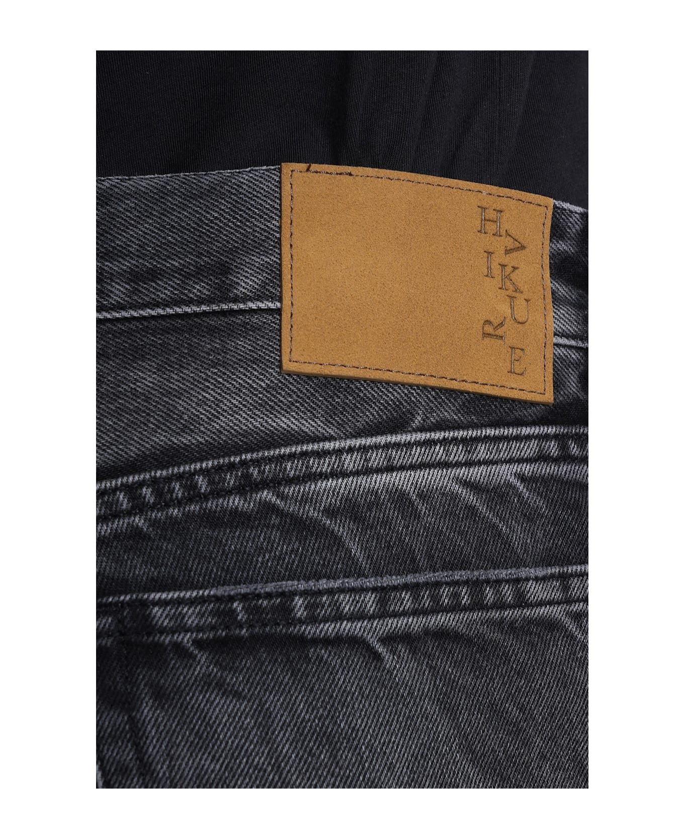 Haikure Tokyo Jeans In Black Denim - black