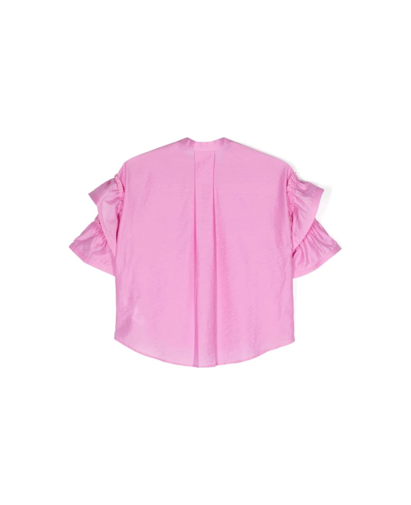 Miss Grant Camicia Con Ruches - Pink シャツ