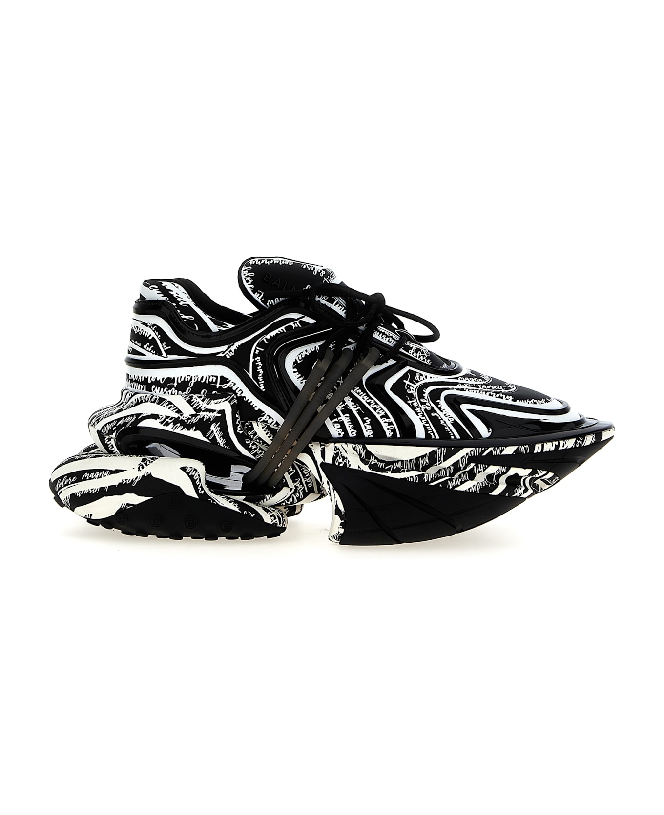 Balmain 
unicorn
 Sneakers - Noir/Blanc