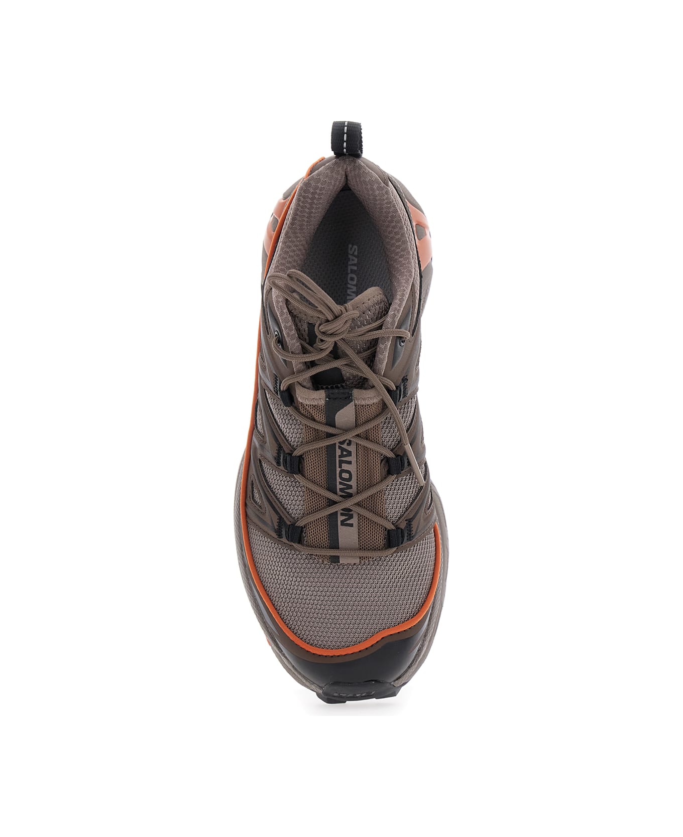 Salomon 'xt-6 Expanse' Brown Sneakers With Logo Applied On The Tongue And Chunky Sole In Fabric Unisex - Brown