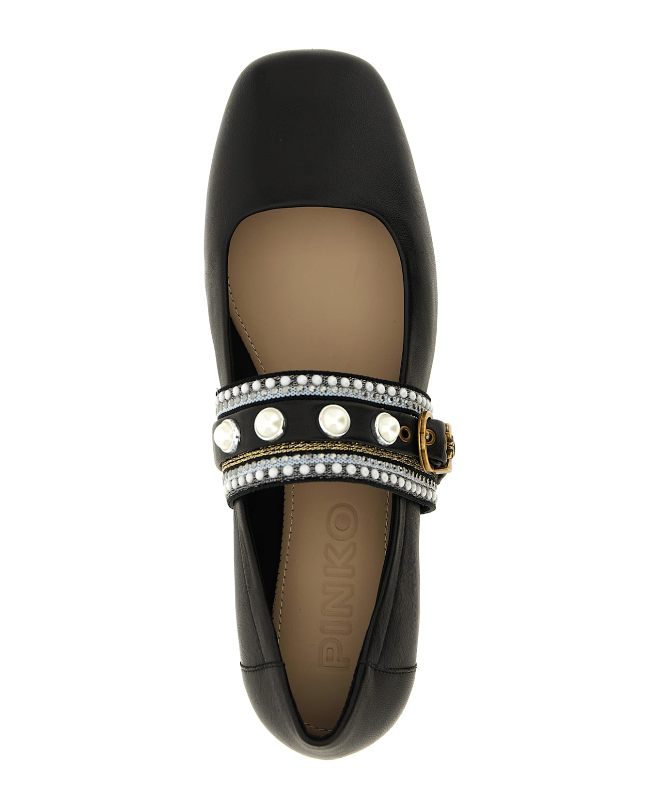 Pinko 'max 04' Ballet Flats - Black