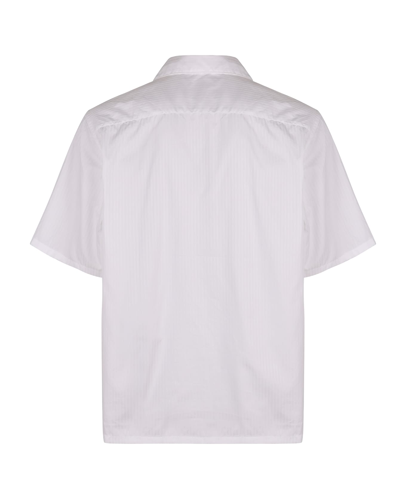 Prada Short Sleeve Cotton Shirt - White