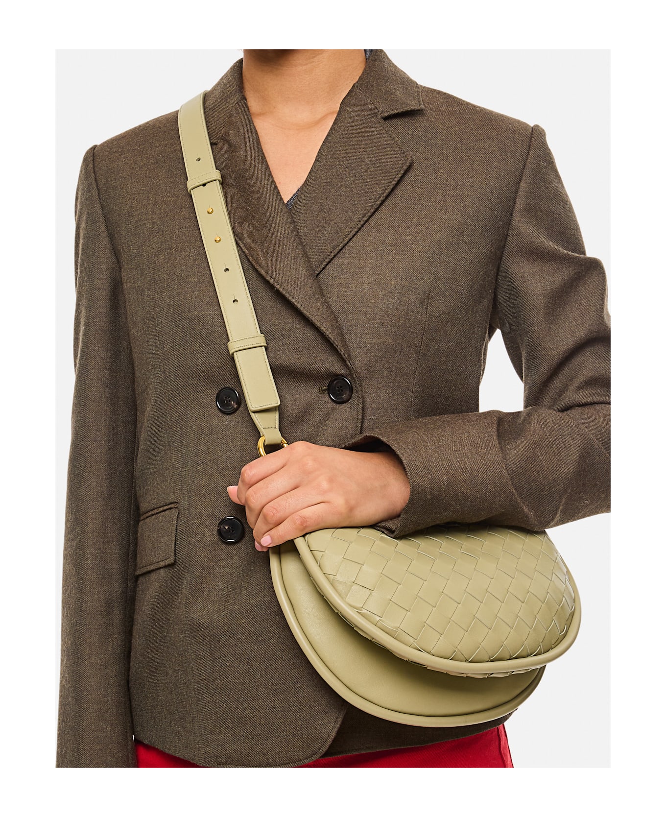 Bottega Veneta Gemelli Bag - Beige