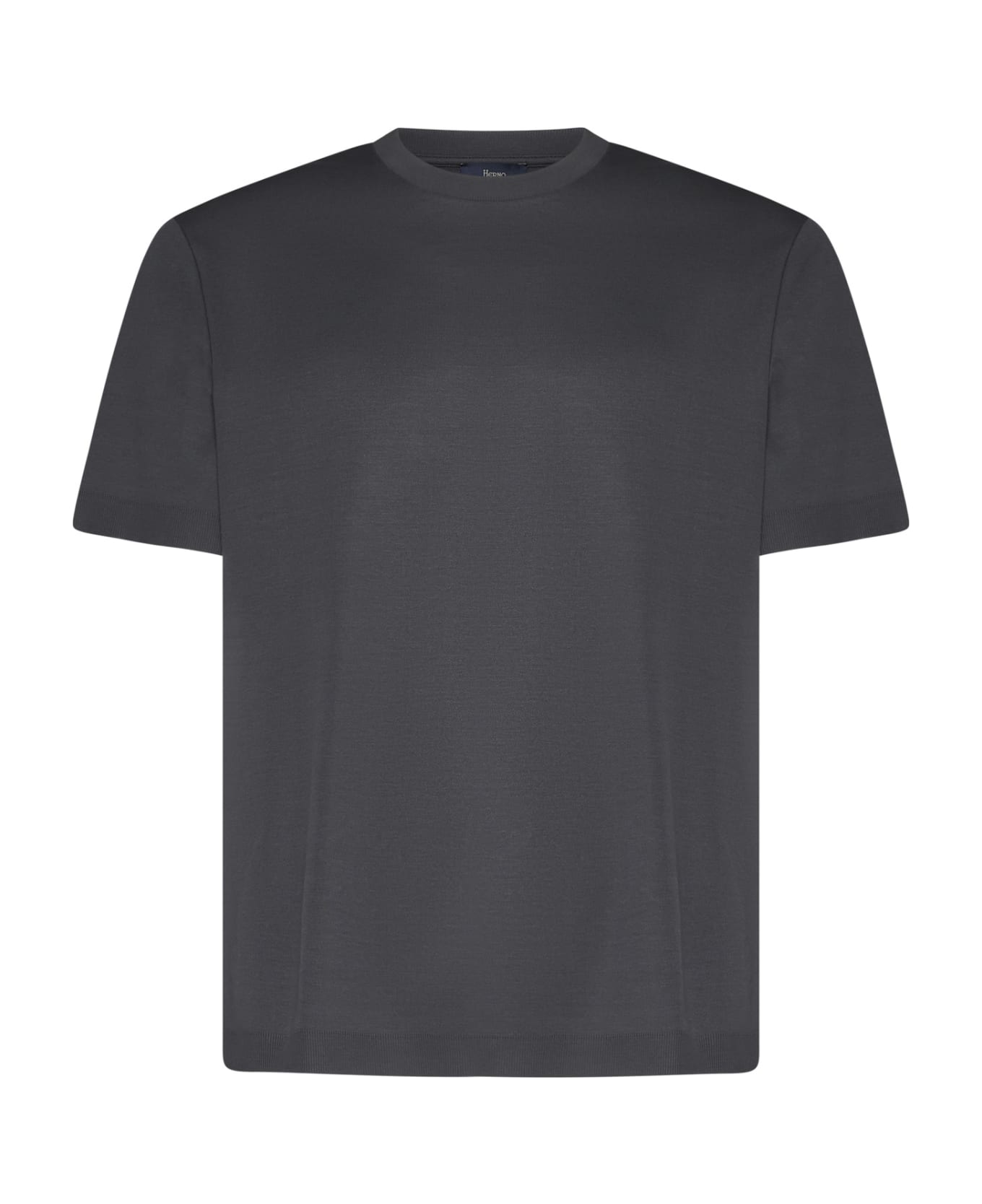 Herno T-Shirt - Grigio metallo