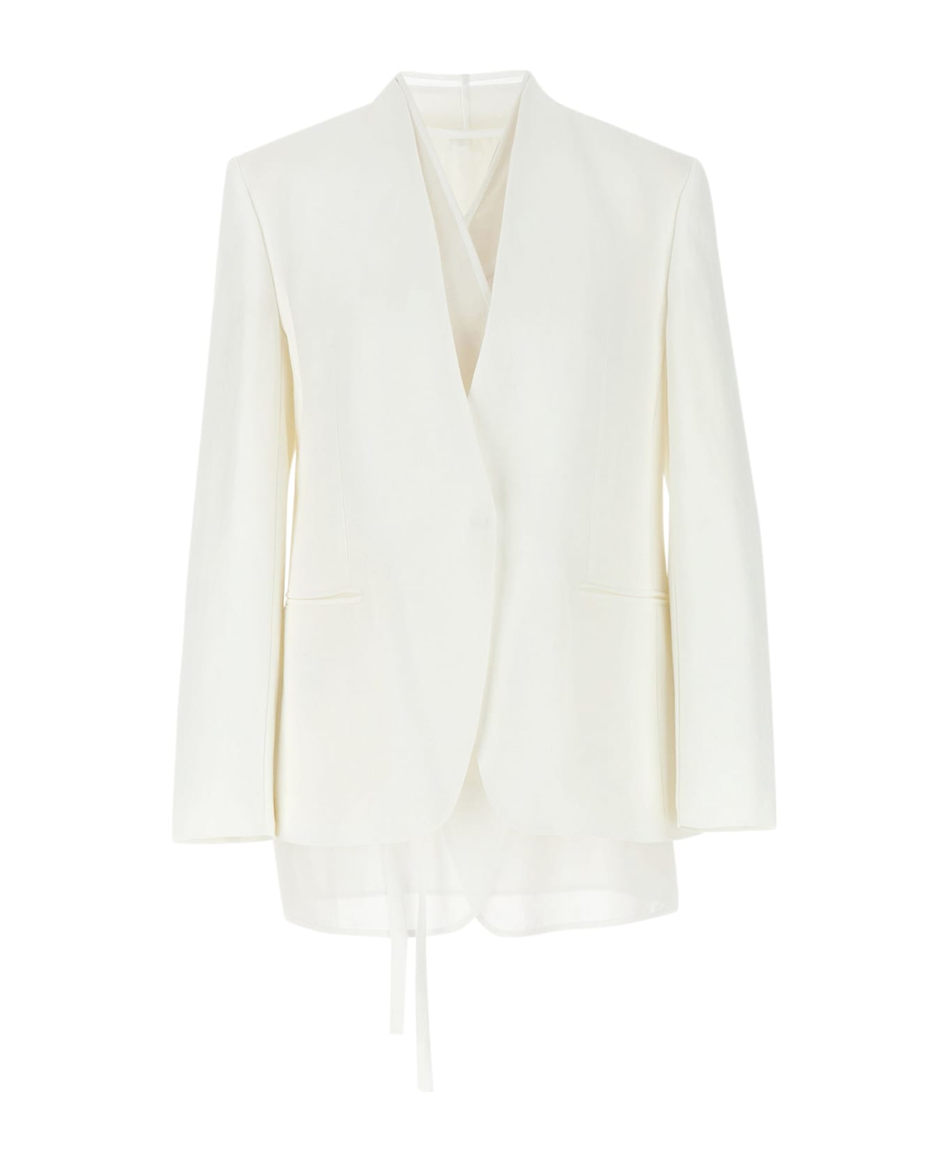 Brunello Cucinelli Suit-type Jacket - White