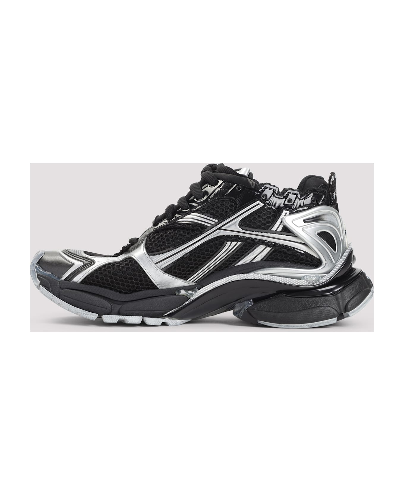Balenciaga Runner - Black Silver
