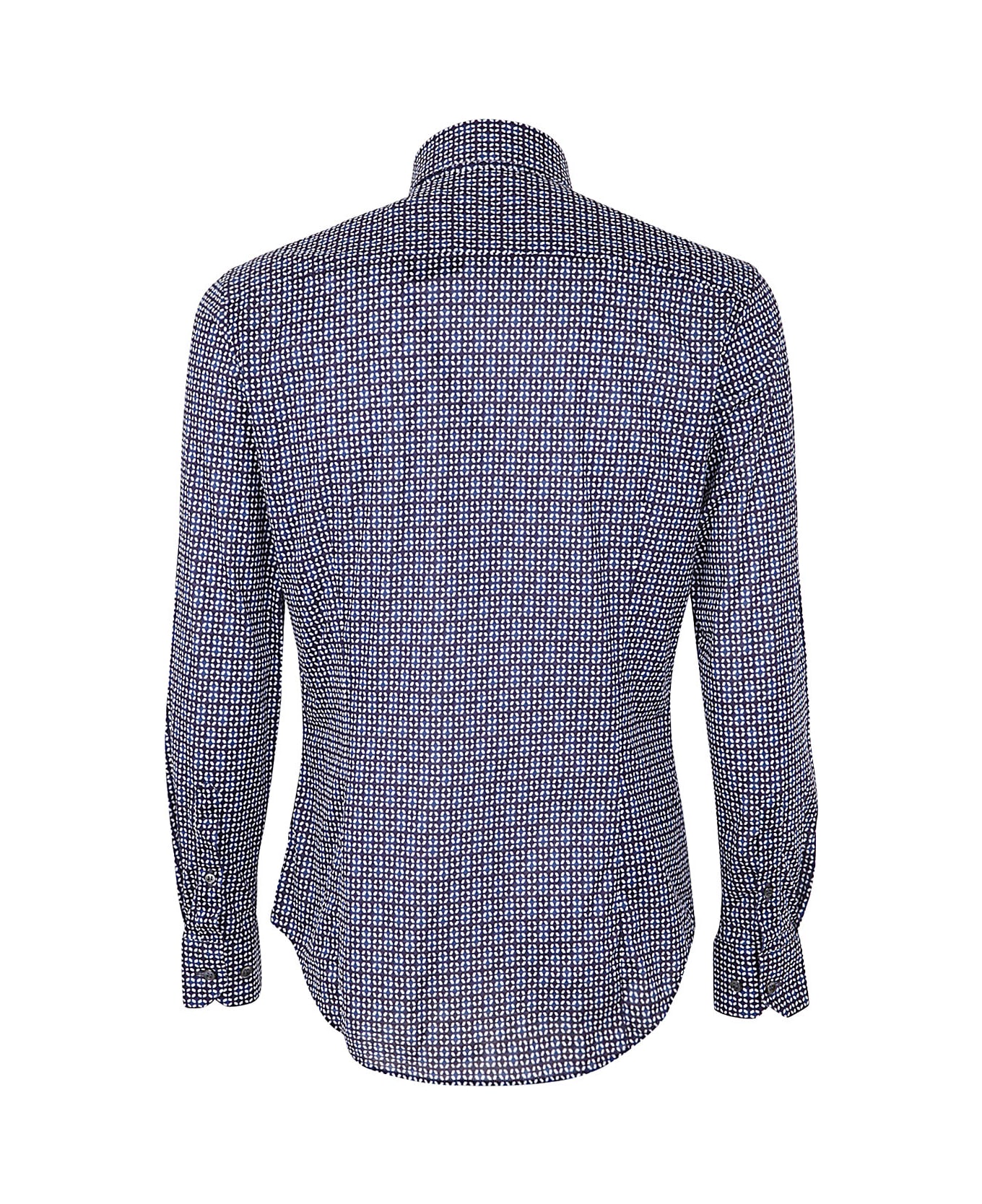 Giorgio Armani Jacquard Shirt - Fbwf Sky Blue