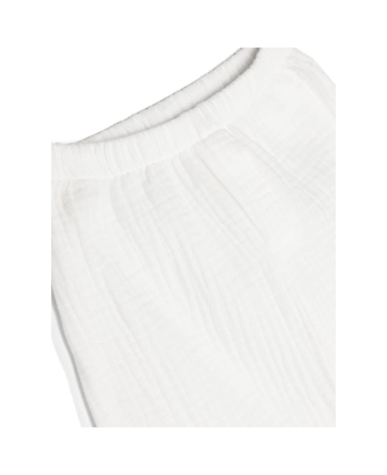 Teddy & Minou Set T-shirt E Shorts - White ボディスーツ＆セットアップ