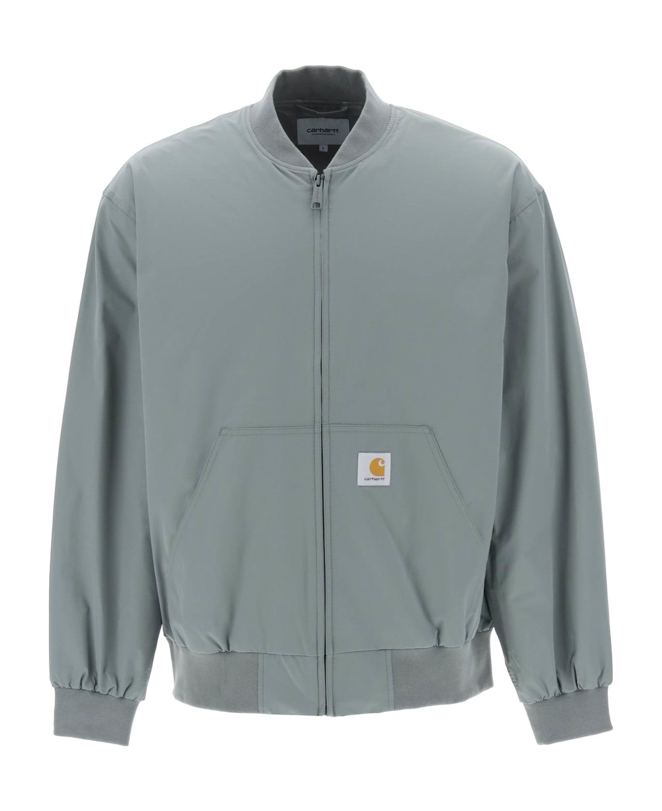 Carhartt 'active' Bomber Jacket In Ripstop - SMOKE GREEN (Green)