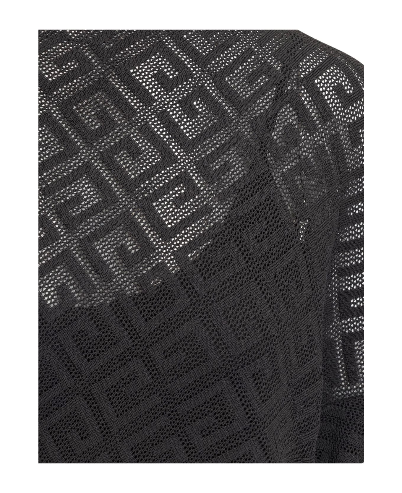 Givenchy Jacquard Knit Dress - black ワンピース＆ドレス