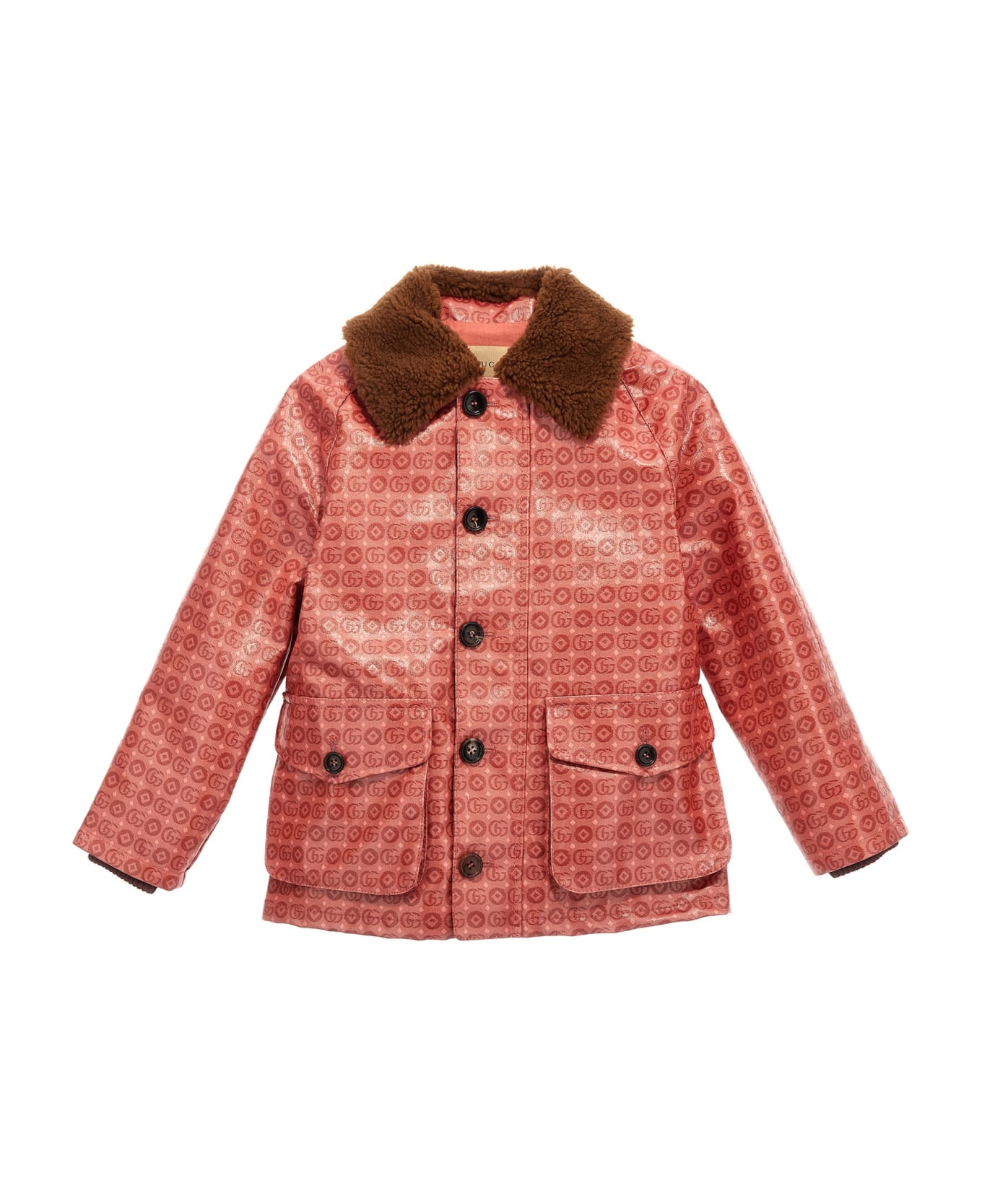 Gucci 'gg Dots' Jacket - Pink