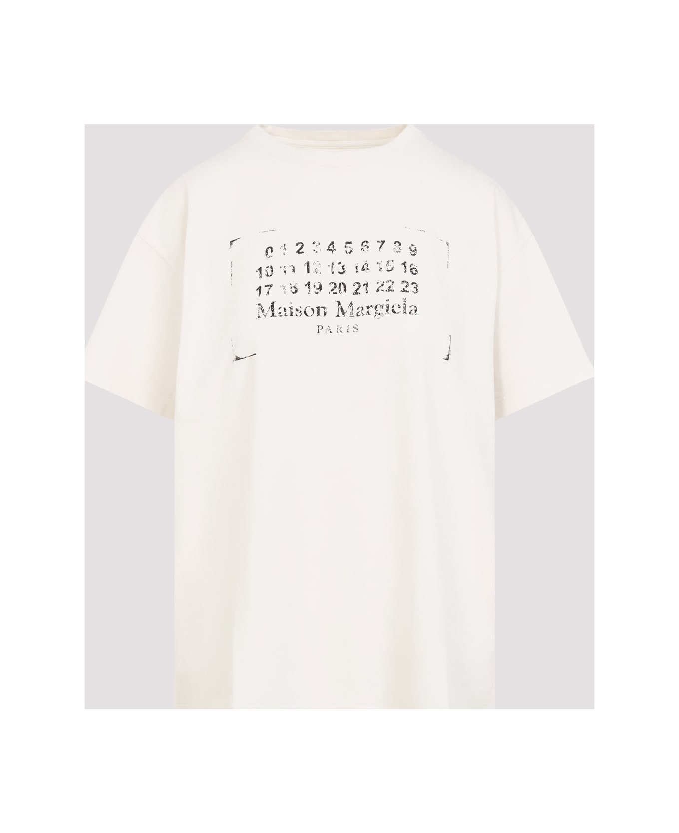 Maison Margiela Cotton T-shirt - BUTTER