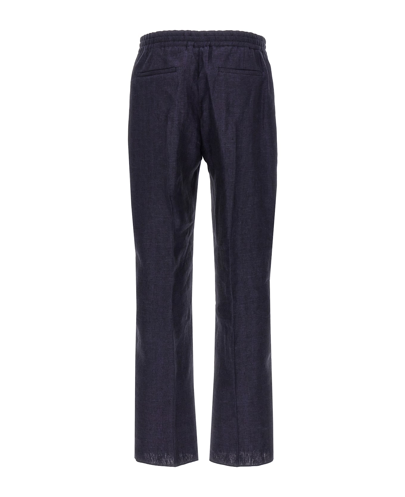 Berluti Herringbone Pants - Blue ボトムス