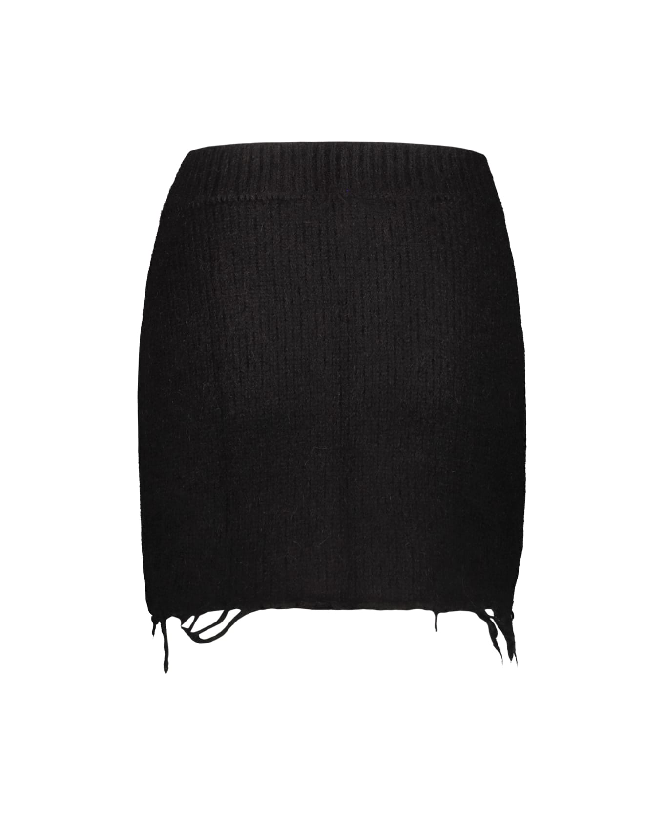 VETEMENTS Fancy Button Skirt - Black