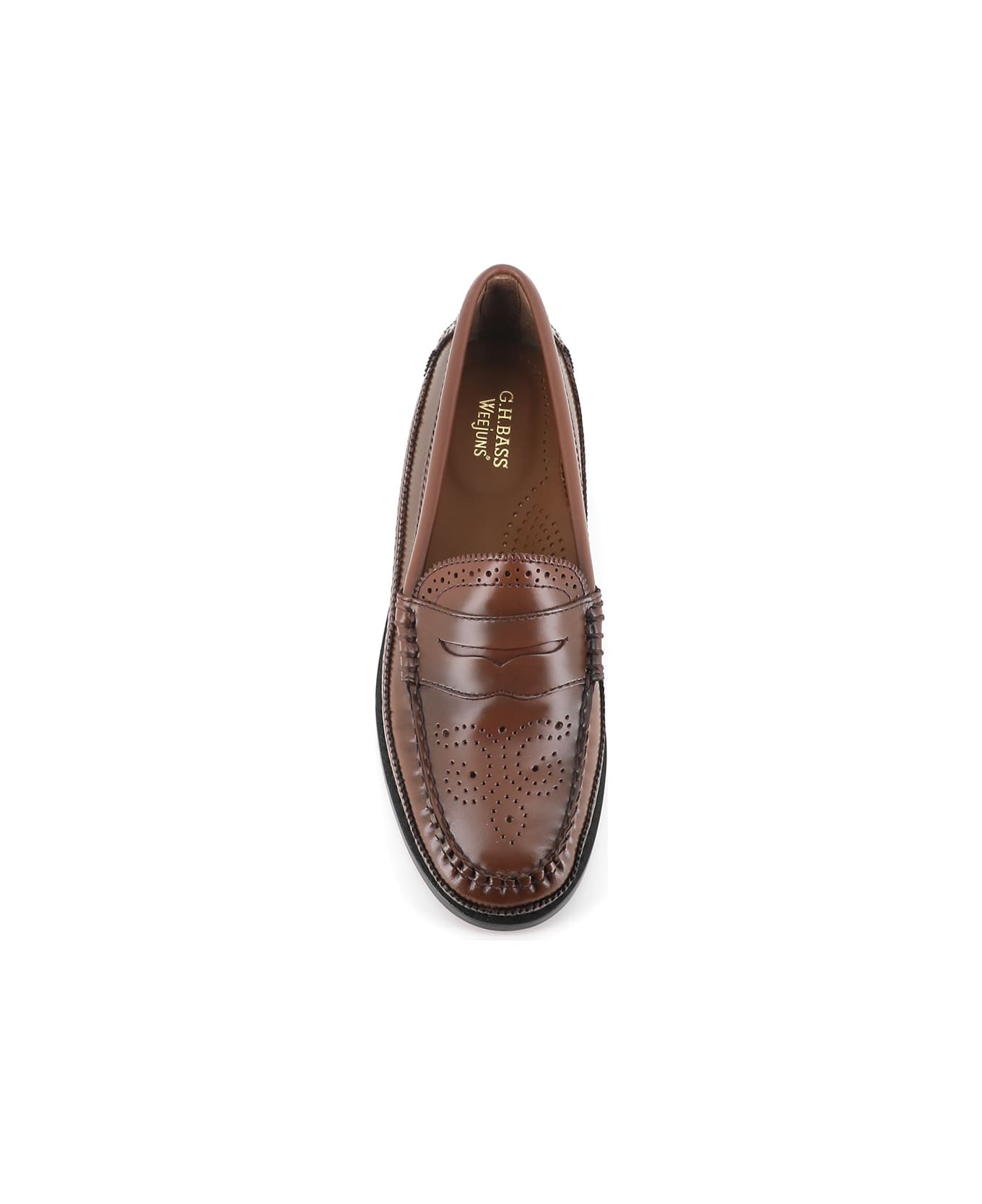 G.H.Bass & Co. Penny Brogues Loafer - Cognac