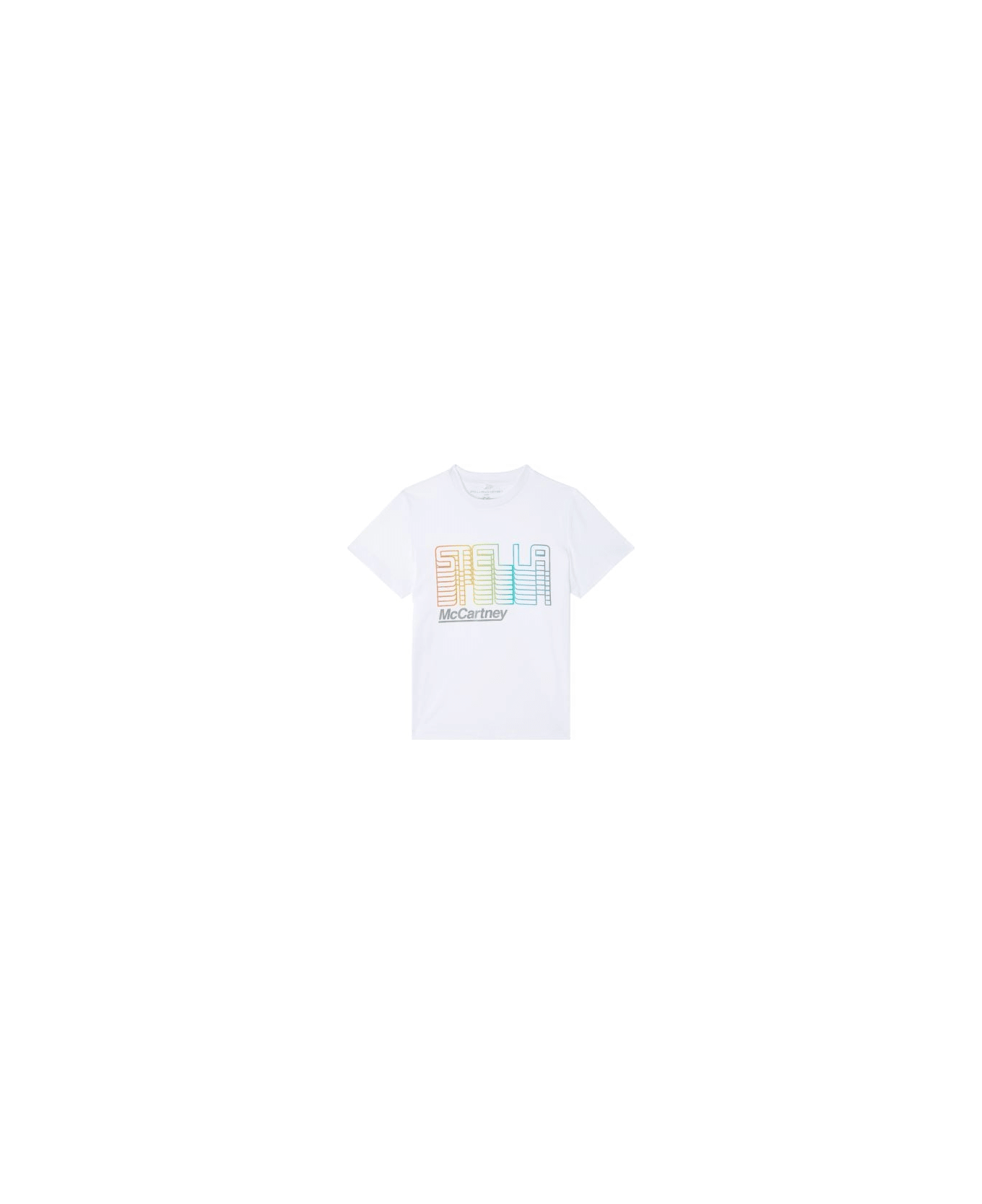Stella McCartney Kids Printed T-shirt - White