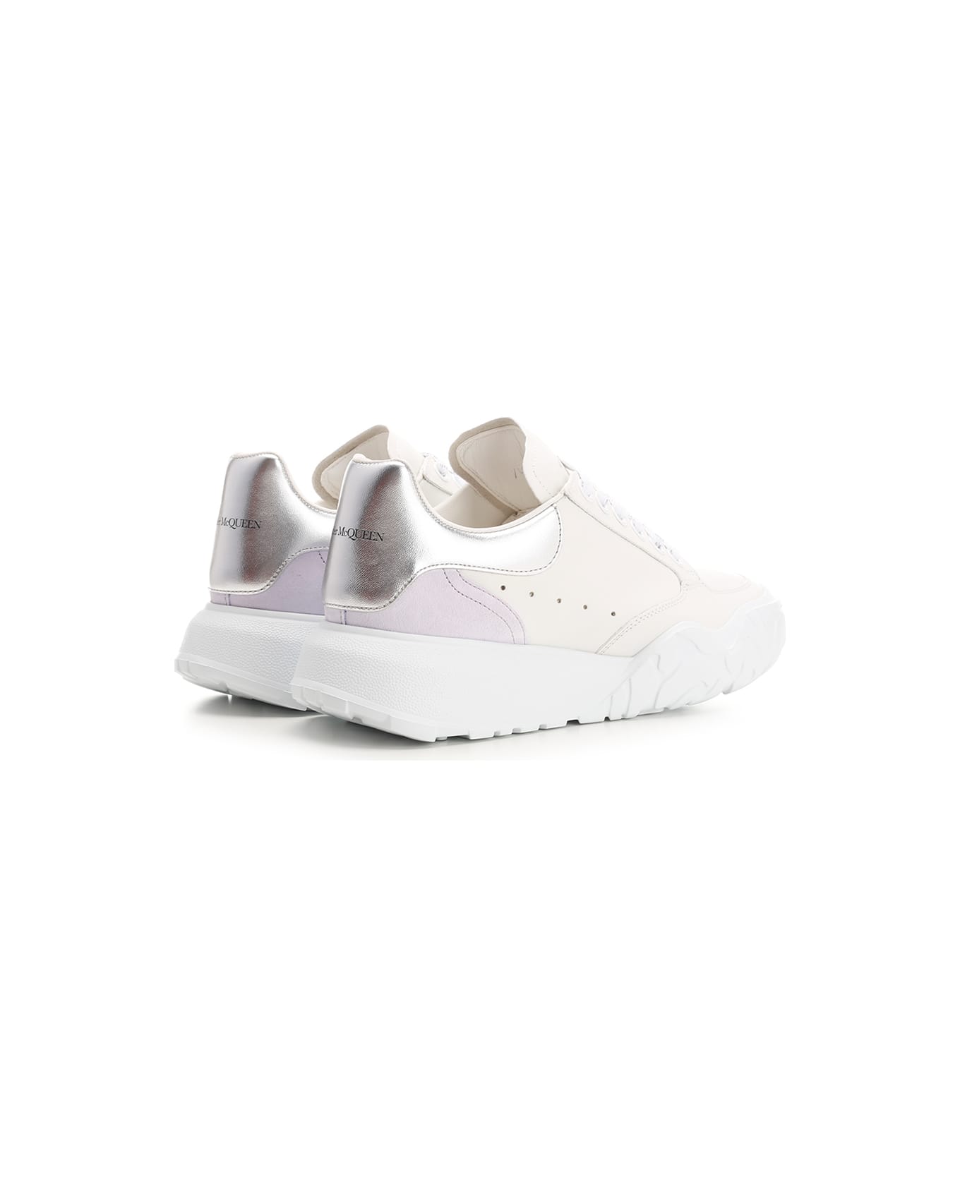 Alexander McQueen Court Eco Low-top Sneakers - White