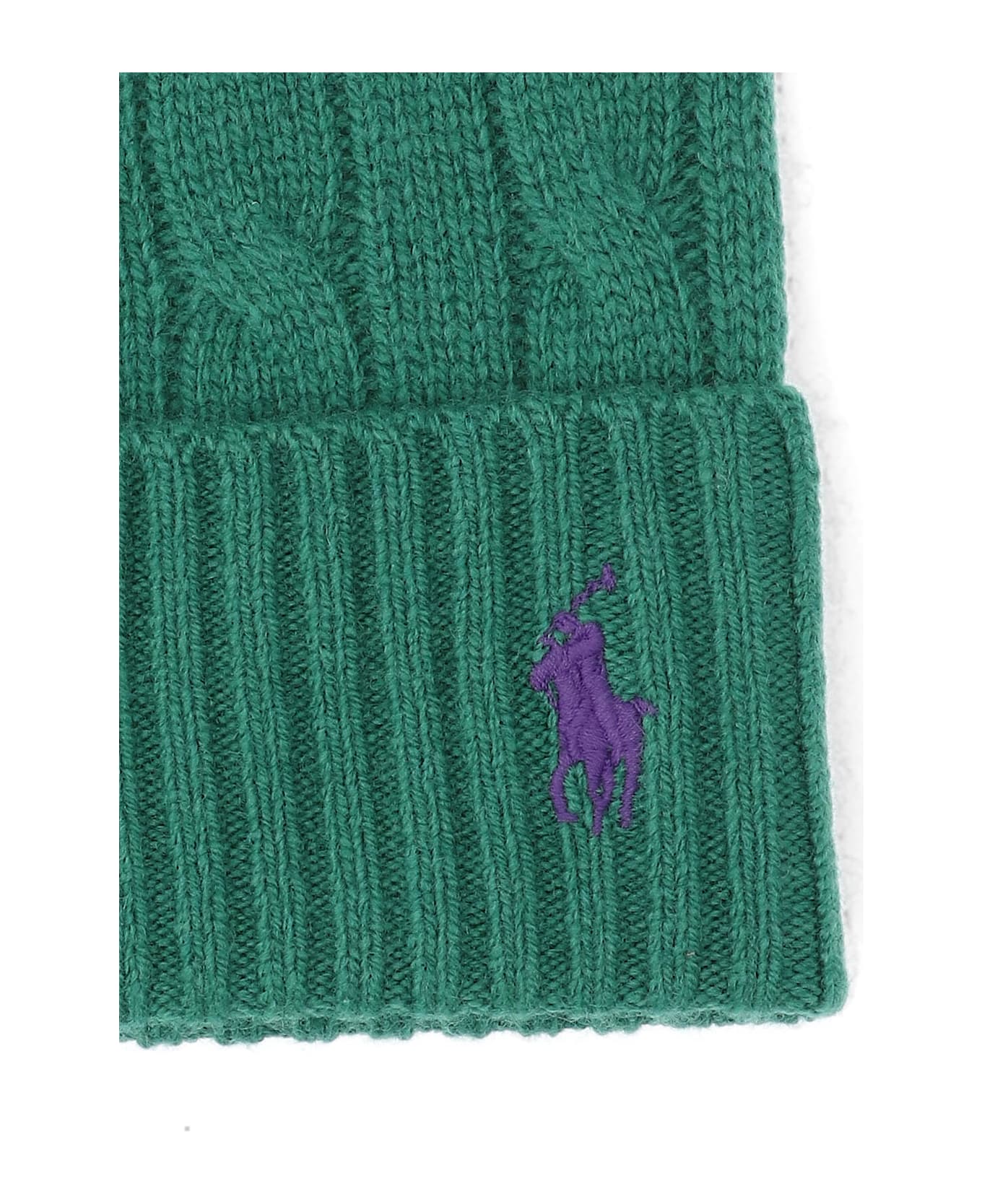 Polo Ralph Lauren Logo Beanie - Green