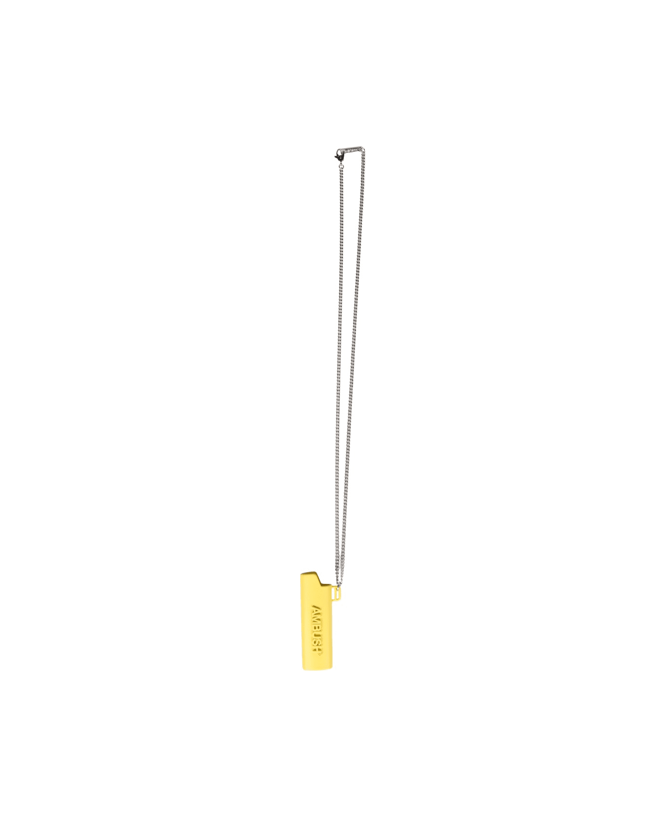 AMBUSH Lighter Holder Necklace - YELLOW