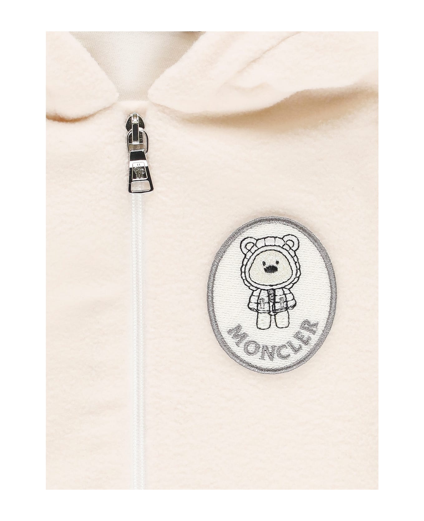 Moncler Onesie With Logo - Pink