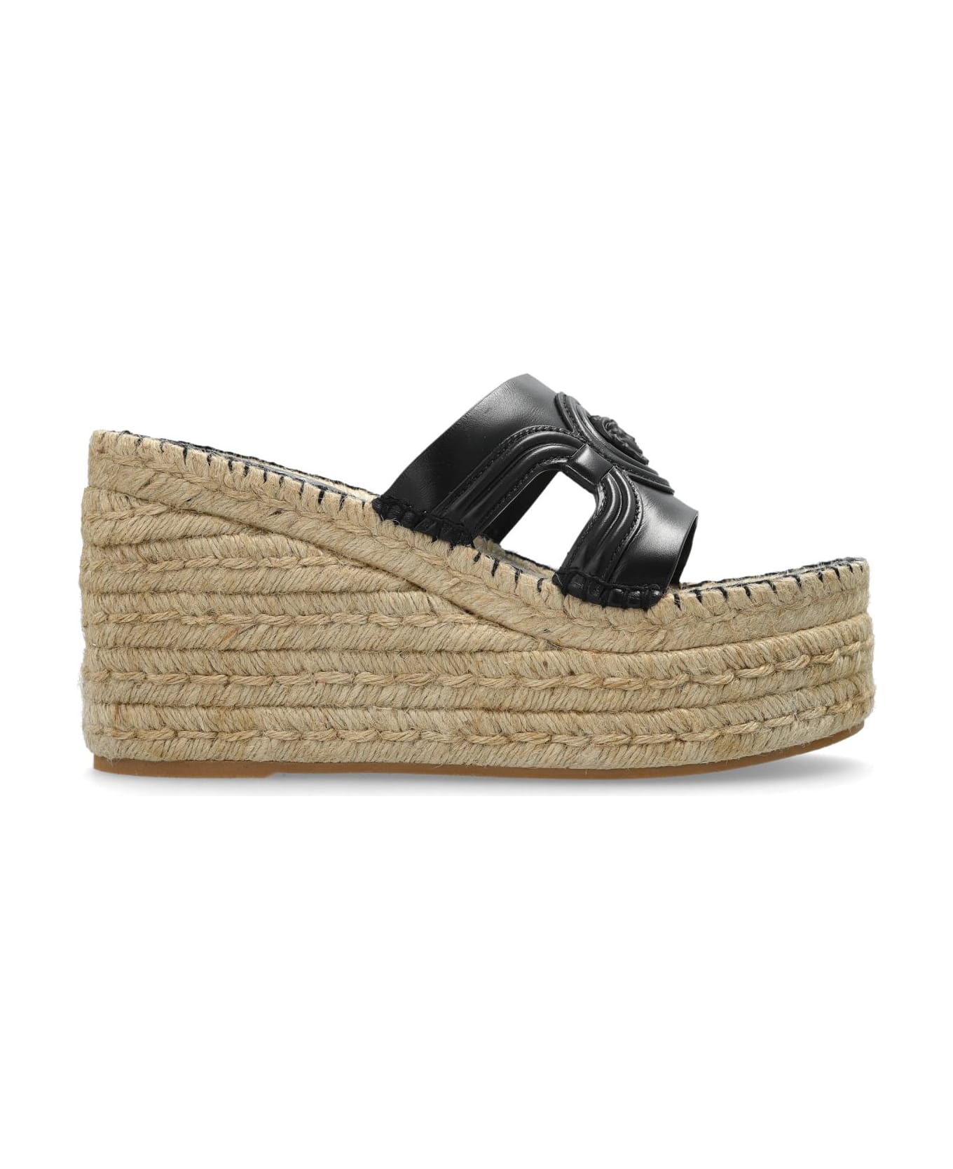 Versace Wedge Shoes - Black