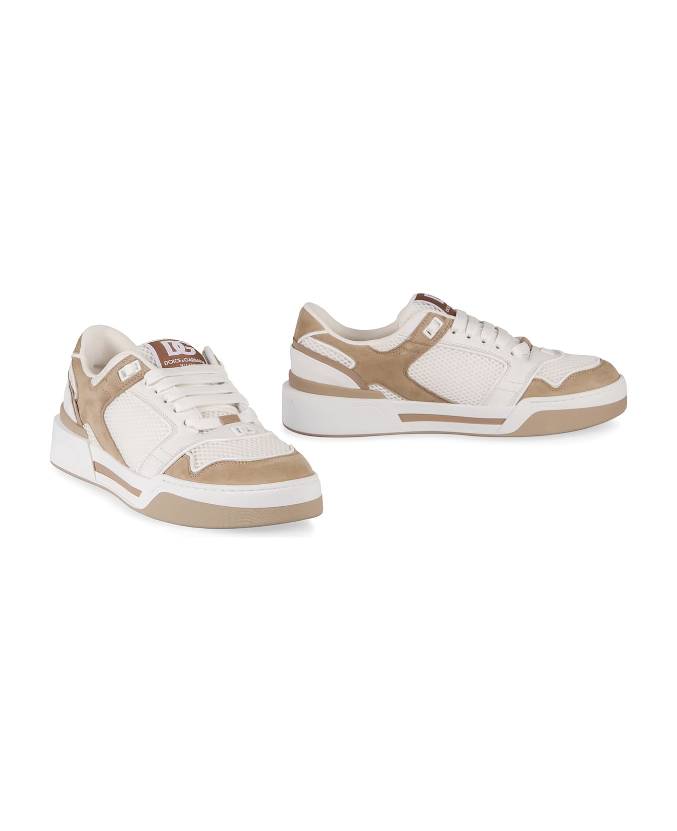 Dolce & Gabbana New Roma Low-top Sneakers - White