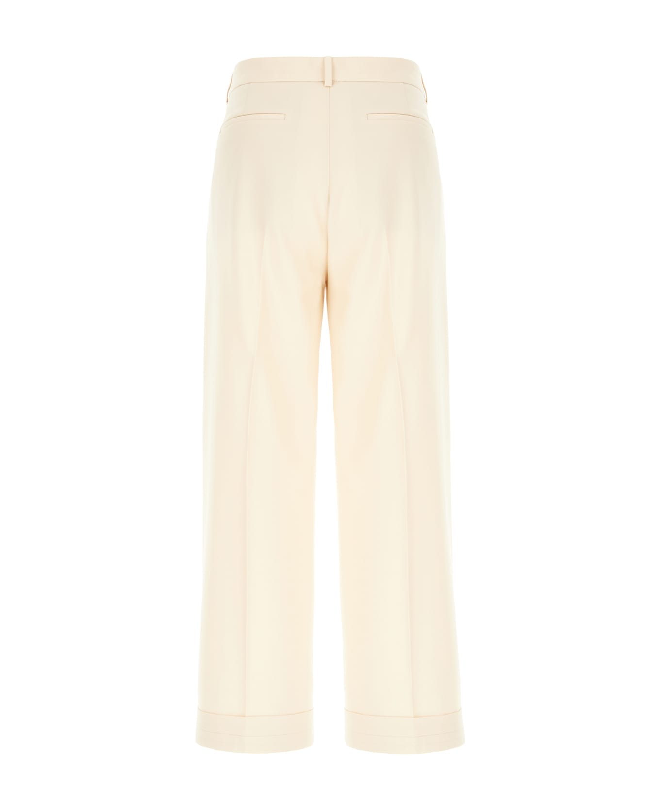 Valentino Garavani Skin Pink Wool Pants - BURRO