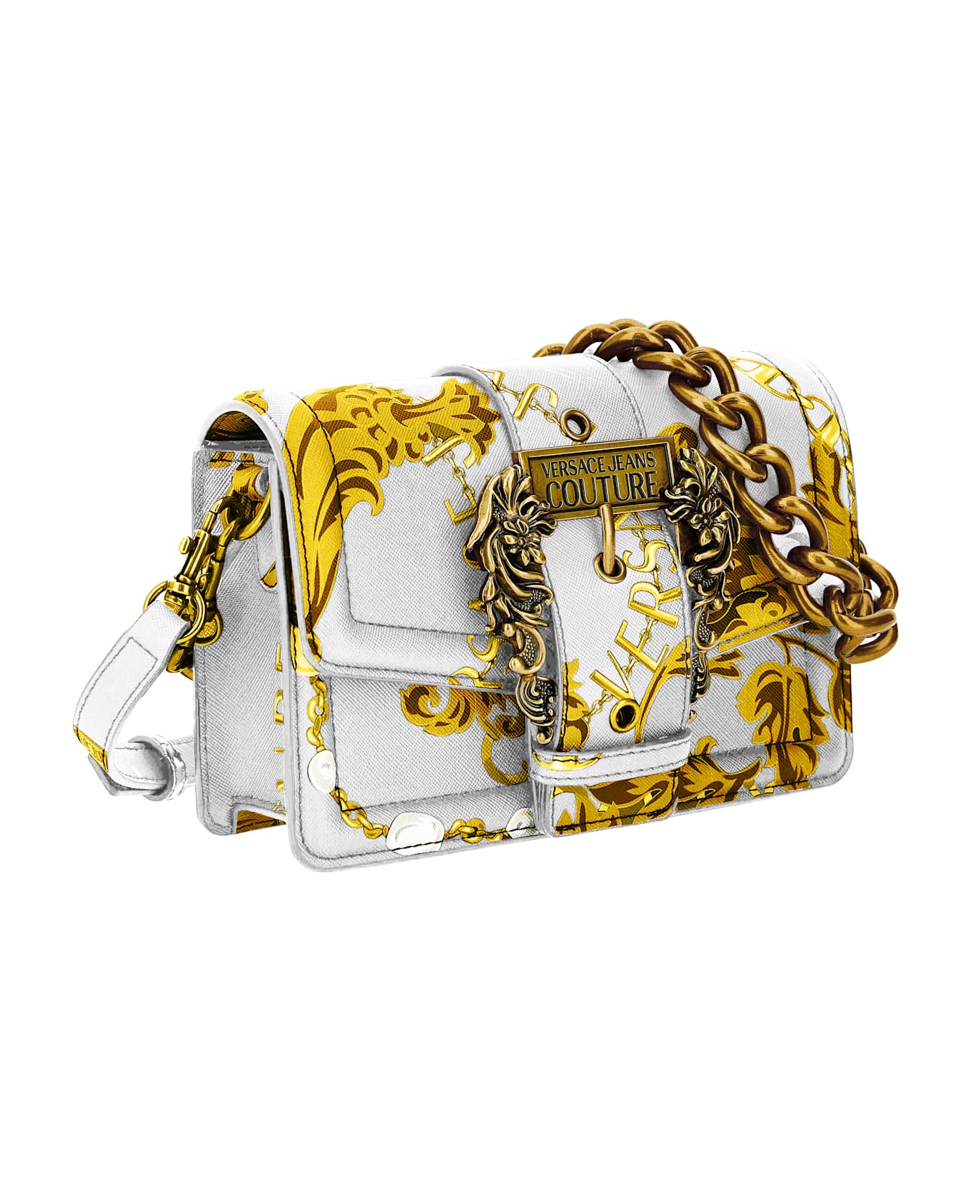 Versace Jeans Couture Crossbody Bag - White