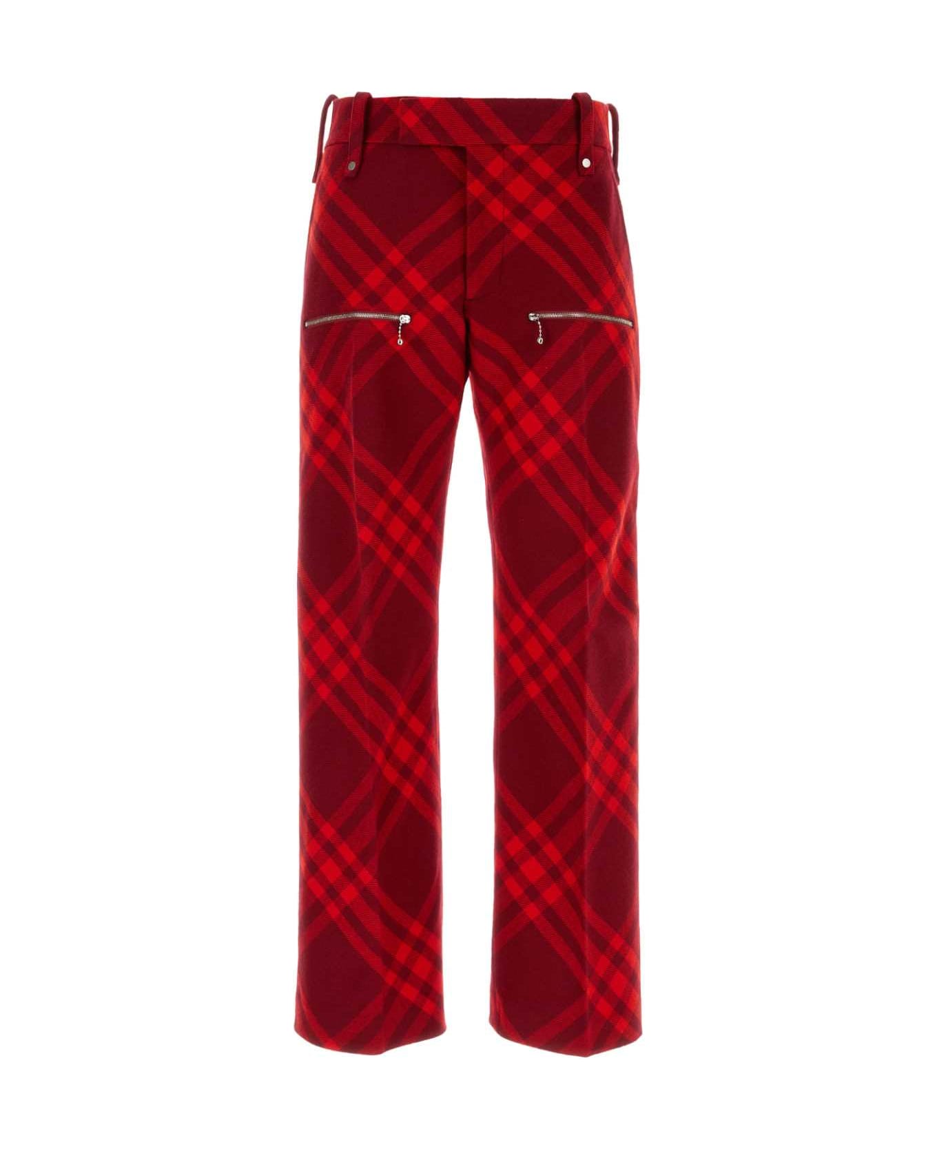 Burberry Embroidered Wool Pant - RIPPLE